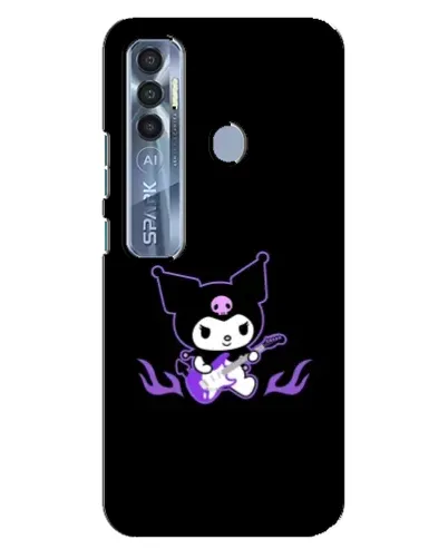 Чохол для TECNO Spark 7 Pro з картинкою «Електрична Kuromi» Чохол для TECNO Spark 7 Pro з картинкою «Електрична Kuromi»