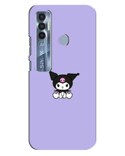 Чохол для TECNO Spark 7 Pro з картинкою «Kuromi — фіолетовий мінімалізм» Чохол для TECNO Spark 7 Pro з картинкою «Kuromi — фіолетовий мінімалізм»