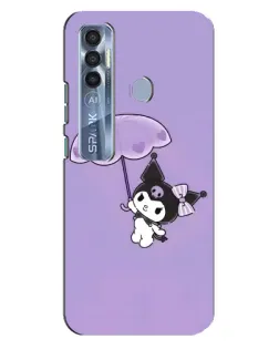 Чохол для TECNO Spark 7 Pro з картинкою «Kuromi з парасолькою» Чохол для TECNO Spark 7 Pro з картинкою «Kuromi з парасолькою»