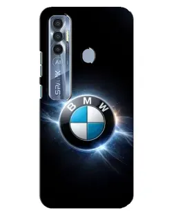 Чохол для TECNO Spark 7 Pro з картинкою «BMW — неонове сяйво» Чохол для TECNO Spark 7 Pro з картинкою «BMW — неонове сяйво»