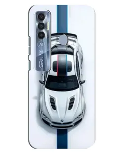 Чохол для TECNO Spark 7 Pro з картинкою «Вид зверху — BMW M» Чохол для TECNO Spark 7 Pro з картинкою «Вид зверху — BMW M»