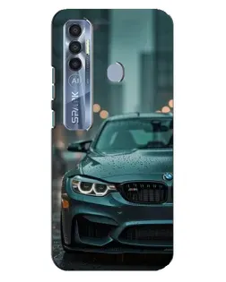 Чохол для TECNO Spark 7 Pro з картинкою «BMW у вогнях міста» Чохол для TECNO Spark 7 Pro з картинкою «BMW у вогнях міста»