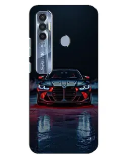 Чохол для TECNO Spark 7 Pro з картинкою «BMW на мокрій дорозі» Чохол для TECNO Spark 7 Pro з картинкою «BMW на мокрій дорозі»