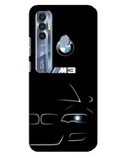 Чохол для TECNO Spark 7 Pro з картинкою «Мінімалістичний принт BMW M3» Чохол для TECNO Spark 7 Pro з картинкою «Мінімалістичний принт BMW M3»