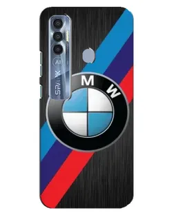 Чохол для TECNO Spark 7 Pro з картинкою «BMW M-stripes стиль» Чохол для TECNO Spark 7 Pro з картинкою «BMW M-stripes стиль»