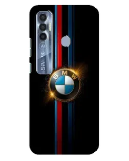 Чохол для TECNO Spark 7 Pro з картинкою «BMW M-Power неон» Чохол для TECNO Spark 7 Pro з картинкою «BMW M-Power неон»