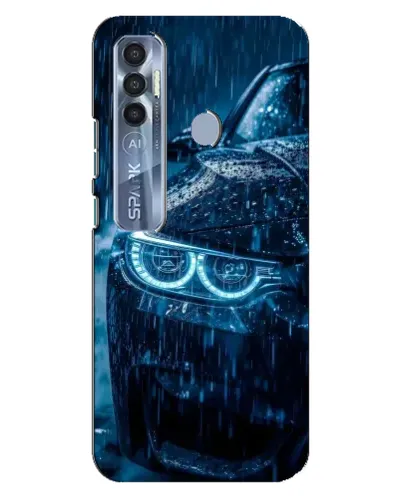 Чехол для TECNO Spark 7 Pro с картинкой «BMW под дождем» Чехол для TECNO Spark 7 Pro с картинкой «BMW под дождем»