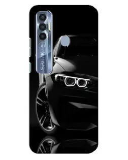 Чохол для TECNO Spark 7 Pro з картинкою «Чорна BMW — профіль» Чохол для TECNO Spark 7 Pro з картинкою «Чорна BMW — профіль»
