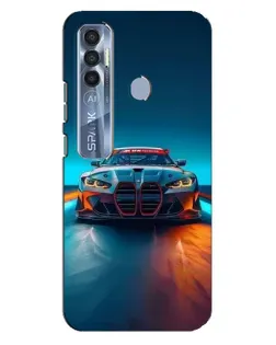 Чохол для TECNO Spark 7 Pro з картинкою «BMW — вогні неону» Чохол для TECNO Spark 7 Pro з картинкою «BMW — вогні неону»