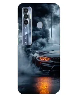 Чохол для TECNO Spark 7 Pro з картинкою «BMW M-Power — абстракція» Чохол для TECNO Spark 7 Pro з картинкою «BMW M-Power — абстракція»
