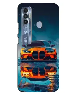 Чохол для TECNO Spark 7 Pro з картинкою «BMW — золота емблема» Чохол для TECNO Spark 7 Pro з картинкою «BMW — золота емблема»