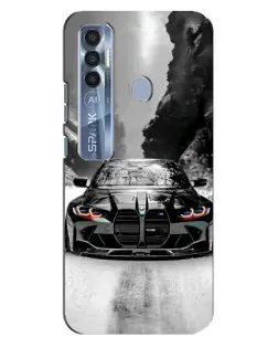 Чохол для TECNO Spark 7 Pro з картинкою «BMW — акварельний дрифт» Чохол для TECNO Spark 7 Pro з картинкою «BMW — акварельний дрифт»