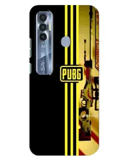 Чехол для TECNO Spark 7 Pro с картинкой «PUBG — камуфляжный шлем» Чехол для TECNO Spark 7 Pro с картинкой «PUBG — камуфляжный шлем»