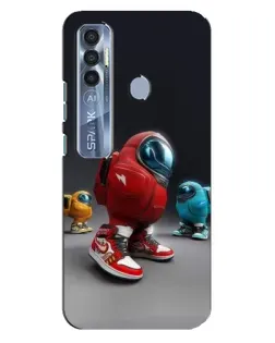 Чохол для TECNO Spark 7 Pro з картинкою «Among Us — 3D стиль» Чохол для TECNO Spark 7 Pro з картинкою «Among Us — 3D стиль»