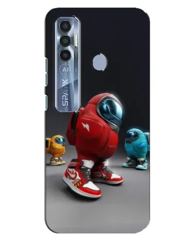 Чехол для TECNO Spark 7 Pro с картинкой «Among Us — 3D стиль» Чехол для TECNO Spark 7 Pro с картинкой «Among Us — 3D стиль»