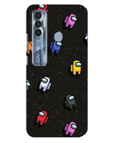 Чехол для TECNO Spark 7 Pro с картинкой «Космический паттерн Among Us» Чехол для TECNO Spark 7 Pro с картинкой «Космический паттерн Among Us»
