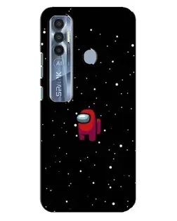 Чехол для TECNO Spark 7 Pro с картинкой «Красный Among Us» Чехол для TECNO Spark 7 Pro с картинкой «Красный Among Us»