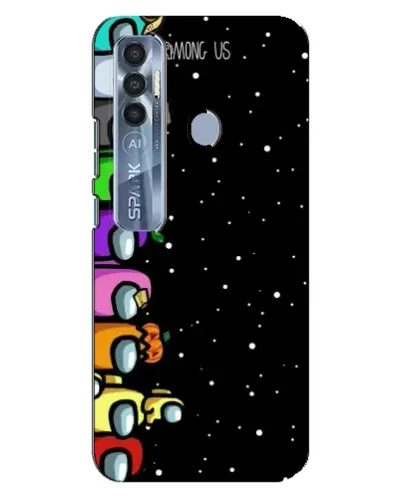 Чехол для TECNO Spark 7 Pro с картинкой «Команда Among Us» Чехол для TECNO Spark 7 Pro с картинкой «Команда Among Us»