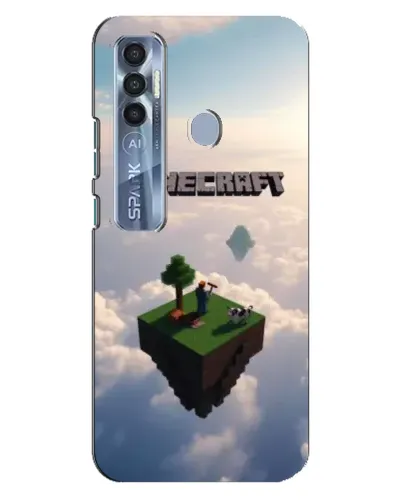 Чехол для TECNO Spark 7 Pro с картинкой «Небесный остров»