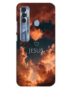 Чехол для TECNO Spark 7 Pro с картинкой «Сияние Имени Jesus» Чехол для TECNO Spark 7 Pro с картинкой «Сияние Имени Jesus»