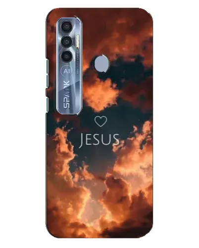 Чехол для TECNO Spark 7 Pro с картинкой «Сияние Имени Jesus» Чехол для TECNO Spark 7 Pro с картинкой «Сияние Имени Jesus»