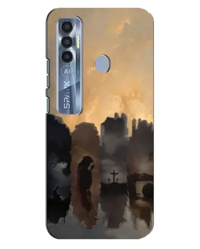 Чехол для TECNO Spark 7 Pro с картинкой «Дорога к вере» Чехол для TECNO Spark 7 Pro с картинкой «Дорога к вере»