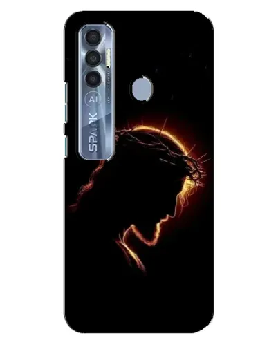 Чехол для TECNO Spark 7 Pro с картинкой «Терновый венец» Чехол для TECNO Spark 7 Pro с картинкой «Терновый венец»