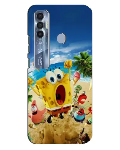 Чехол для TECNO Spark 7 Pro с картинкой «Развлечения на пляже» Чехол для TECNO Spark 7 Pro с картинкой «Развлечения на пляже»