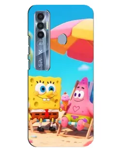 Чехол для TECNO Spark 7 Pro с картинкой «Отдых на пляже» Чехол для TECNO Spark 7 Pro с картинкой «Отдых на пляже»