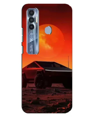Чехол для TECNO Spark 7 Pro с картинкой «Cybertruck на Марсе» Чехол для TECNO Spark 7 Pro с картинкой «Cybertruck на Марсе»