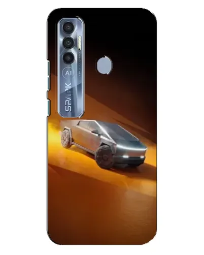 Чехол для TECNO Spark 7 Pro с картинкой «Cybertruck в пустыне» Чехол для TECNO Spark 7 Pro с картинкой «Cybertruck в пустыне»