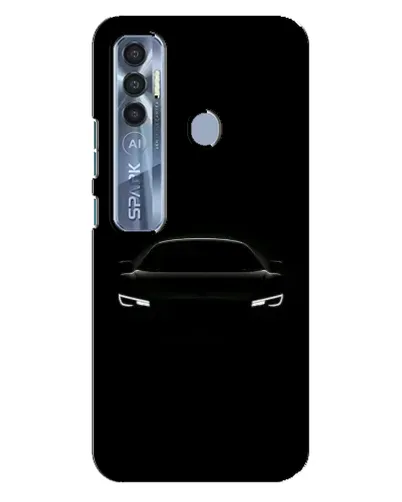 Чехол для TECNO Spark 7 Pro с картинкой «Взгляд Audi в темноте» Чехол для TECNO Spark 7 Pro с картинкой «Взгляд Audi в темноте»