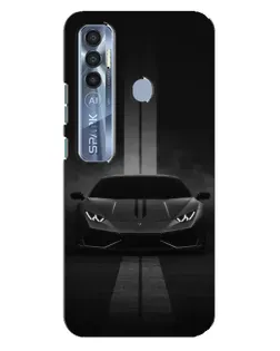 Чехол для TECNO Spark 7 Pro с картинкой «Lamborghini симметрия дорог» Чехол для TECNO Spark 7 Pro с картинкой «Lamborghini симметрия дорог»