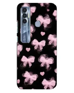 Чехол для TECNO Spark 7 Pro с картинкой «Геометрия банта» Чехол для TECNO Spark 7 Pro с картинкой «Геометрия банта»