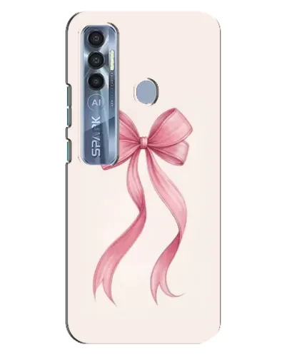 Чехол для TECNO Spark 7 Pro с картинкой «Розовый бант» Чехол для TECNO Spark 7 Pro с картинкой «Розовый бант»