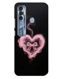 Чехол для TECNO Spark 7 Pro с картинкой «Дымчатое сердце» Чехол для TECNO Spark 7 Pro с картинкой «Дымчатое сердце»