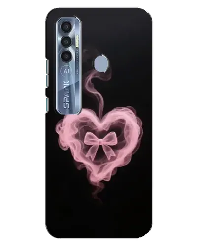 Чехол для TECNO Spark 7 Pro с картинкой «Дымчатое сердце» Чехол для TECNO Spark 7 Pro с картинкой «Дымчатое сердце»