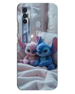 Чехол для TECNO Spark 7 Pro с картинкой «Плюшевые Стич Ангел» Чехол для TECNO Spark 7 Pro с картинкой «Плюшевые Стич Ангел»