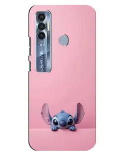 Чехол для TECNO Spark 7 Pro с картинкой «Stitch выглядывает» Чехол для TECNO Spark 7 Pro с картинкой «Stitch выглядывает»