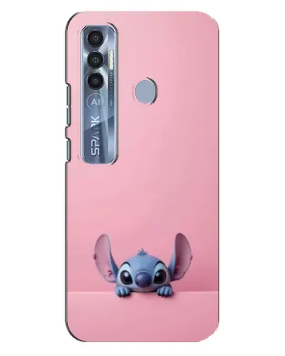 Чехол для TECNO Spark 7 Pro с картинкой «Stitch выглядывает» Чехол для TECNO Spark 7 Pro с картинкой «Stitch выглядывает»