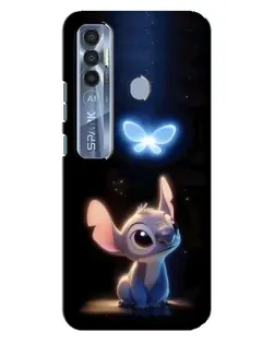 Чехол для TECNO Spark 7 Pro с картинкой «Сияющий Стич» Чехол для TECNO Spark 7 Pro с картинкой «Сияющий Стич»