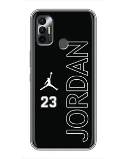 Чехол для TECNO Spark 7P с картинкой «Jordan Vertical»