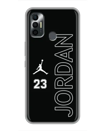 Чехол для TECNO Spark 7P с картинкой «Jordan Vertical»