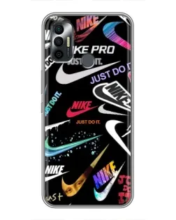 Чехол для TECNO Spark 7P с картинкой «Nike — роскошь»