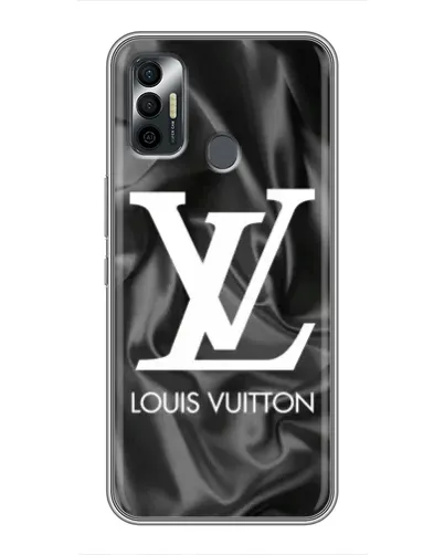 Чехол для TECNO Spark 7P с картинкой «Шелковый Louis Vuitton»