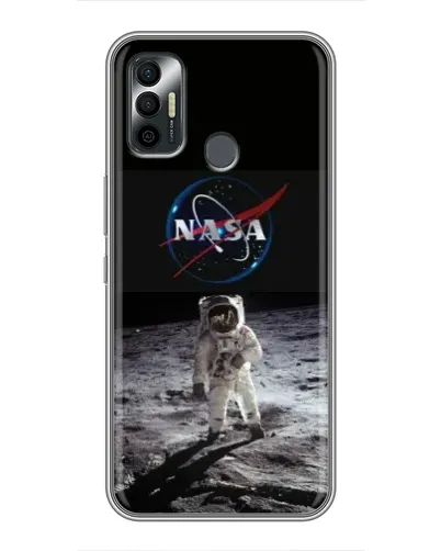 Чехол для TECNO Spark 7P с картинкой «Астронавт на Луне» Чехол для TECNO Spark 7P с картинкой «Астронавт на Луне»