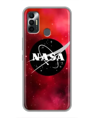 Чехол для TECNO Spark 7P с картинкой «NASA — красная туманность» Чехол для TECNO Spark 7P с картинкой «NASA — красная туманность»