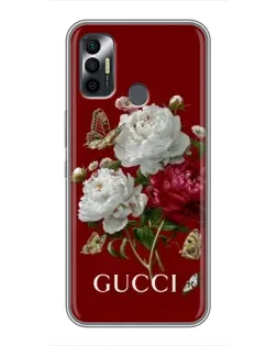 Чехол для TECNO Spark 7P с картинкой «Gucci —  сад»