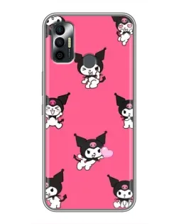 Чехол для TECNO Spark 7P с картинкой «Паттерн с Куроми»
