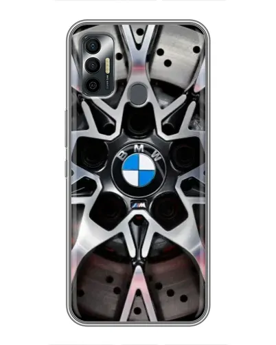 Чехол для TECNO Spark 7P с картинкой «BMW — деталь диска»